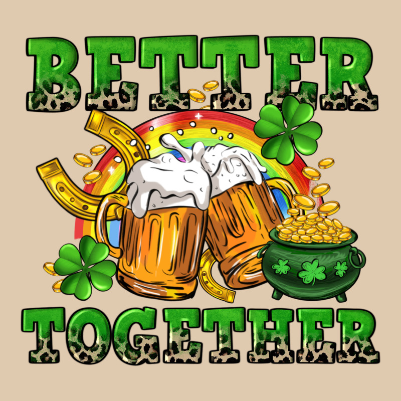 Better Together St. Patrick's Day Heavyweight Sweatshirt by CowGirlArtShop | Teevron
