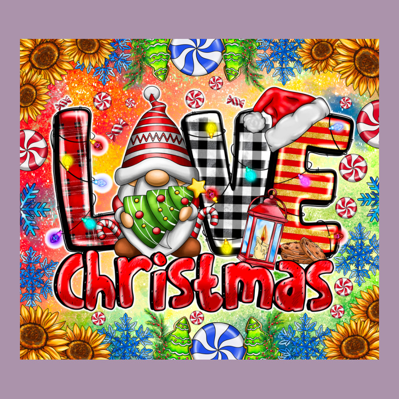 Love Christmas Gnome Heavyweight Hoodie by CowhideDigitalArt | Teevron