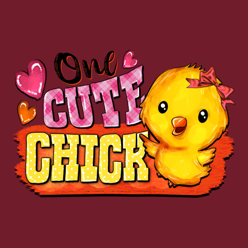 One Cute Chick Zipper Hoodie by FaDigitalArtStudio | Teevron