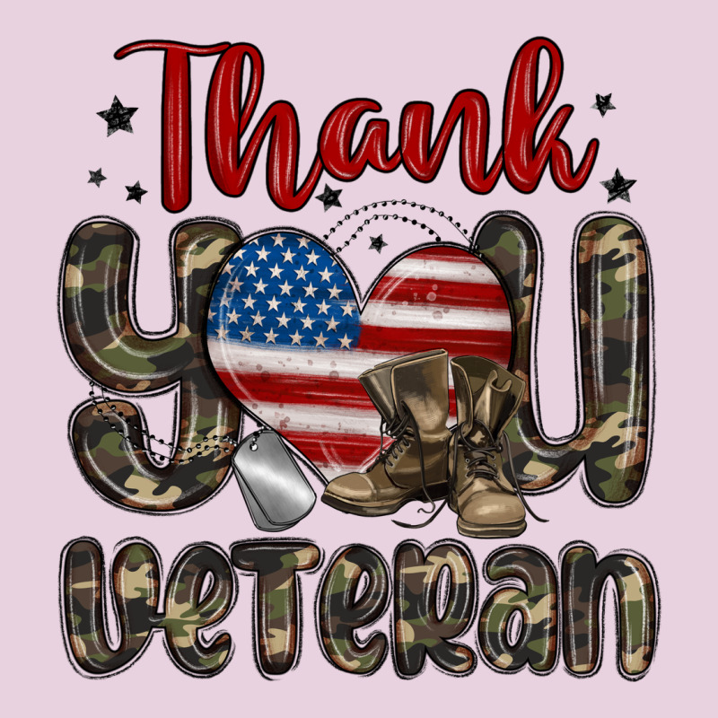 Thank You Veteran Ladies Tee by MaliasSmallBusiness | Teevron