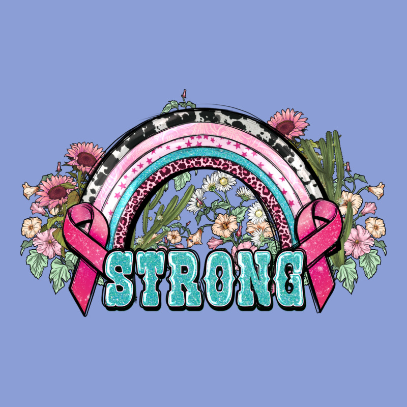 Strong Cancer Rainbow Cancer Awareness Long Sleeve Tee by HowdyJamesFarm | Teevron