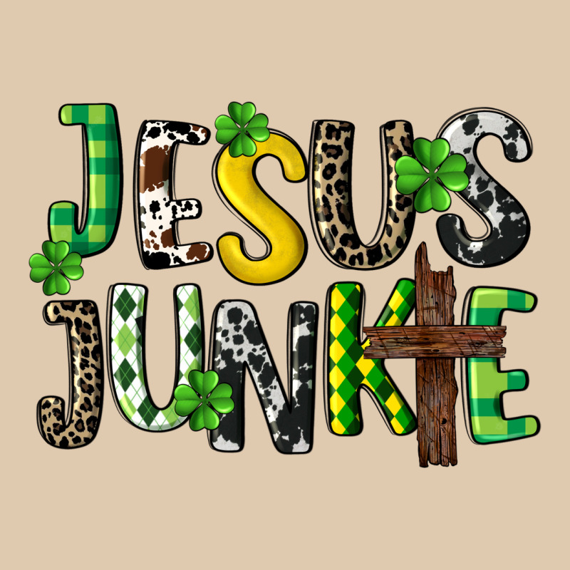 Jesus Junkie St. Patrick's Heavyweight Sweatshirt by CowGirlArtShop | Teevron