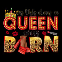 On This Day A Queen Was Born Heavy Core Tee | Teevron