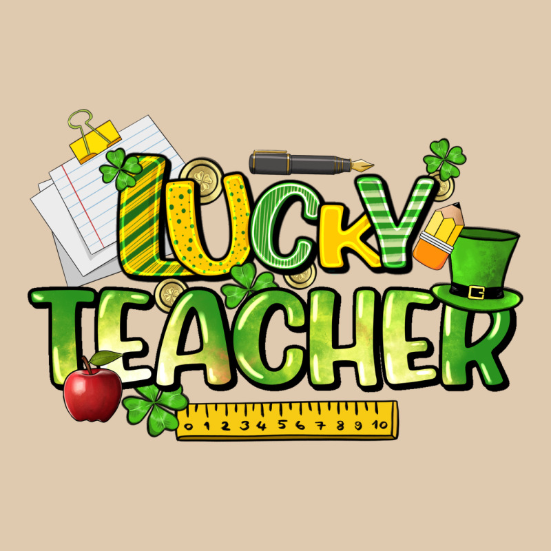 Lucky Teacher St. Patrick's Day Heavyweight Sweatshirt by HowdyJamesFarm | Teevron