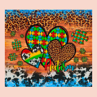 Autism Awareness Hearts Leopard Cowhide Urban Hoodie | Teevron