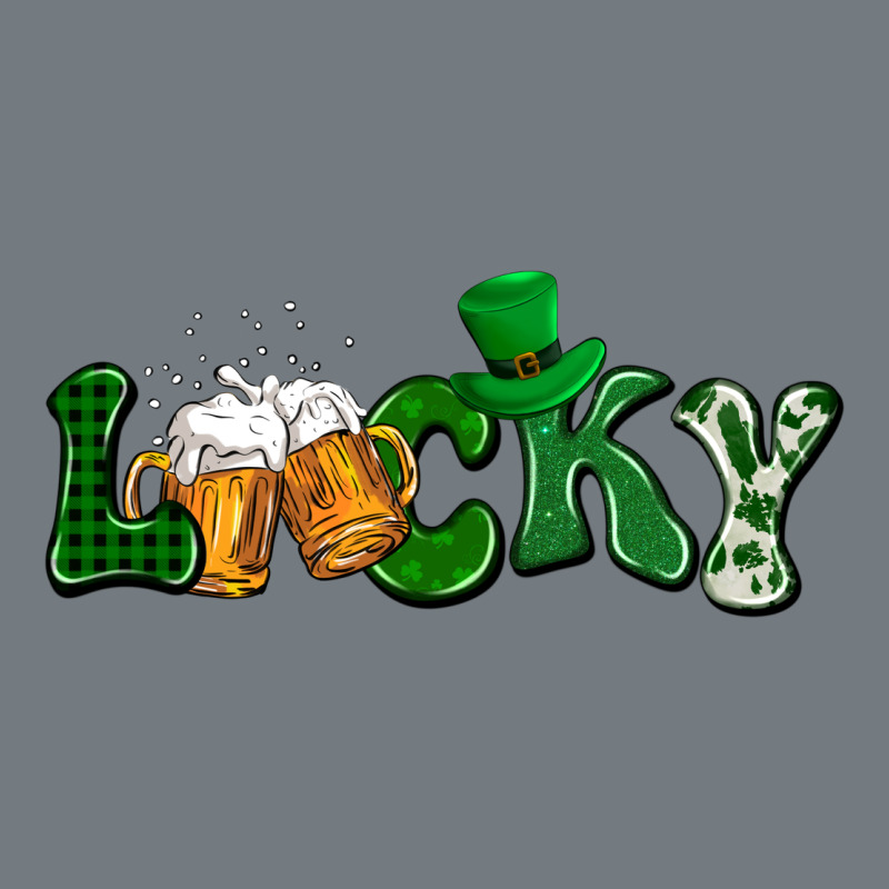 Lucky With Beer St. Patricks Day Heavyweight Sweatshirt by HowdyJamesFarm | Teevron