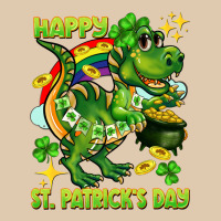 Happy St. Patrick's Day T-rex Heavyweight Sweatshirt | Teevron