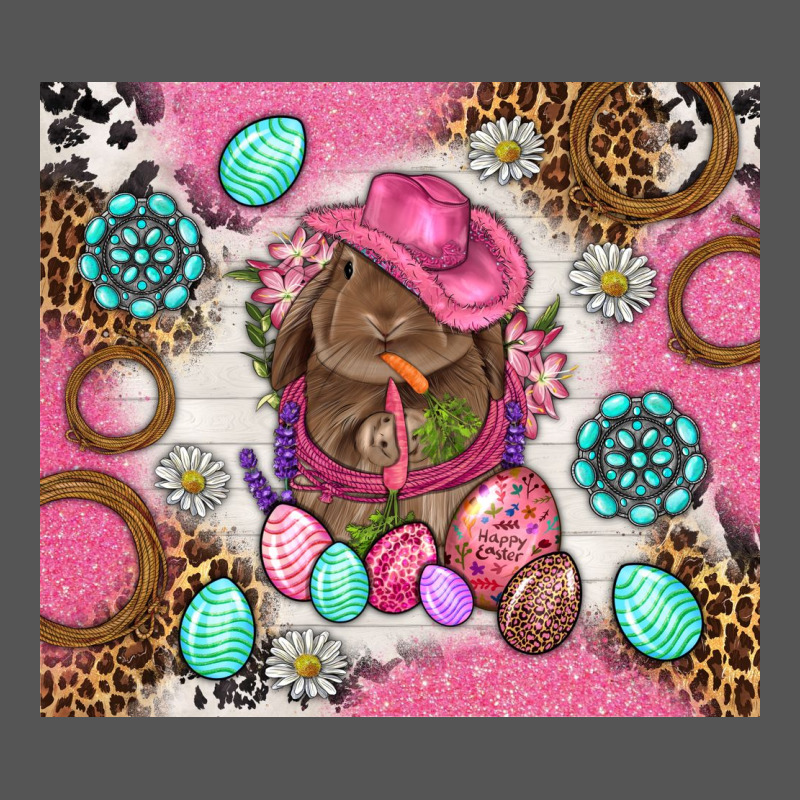 Cowboy Bunny Easter Tumbler Zipper Hoodie by BundleAndBundleShop | Teevron