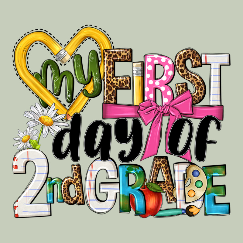 My First Day Of 2nd Grade Ladies Tee by NancyCooperArtShop | Teevron