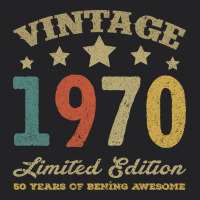 Vintage 1970 Limited Edition 50 Years Of Being Awesome Vintage Tee | Teevron