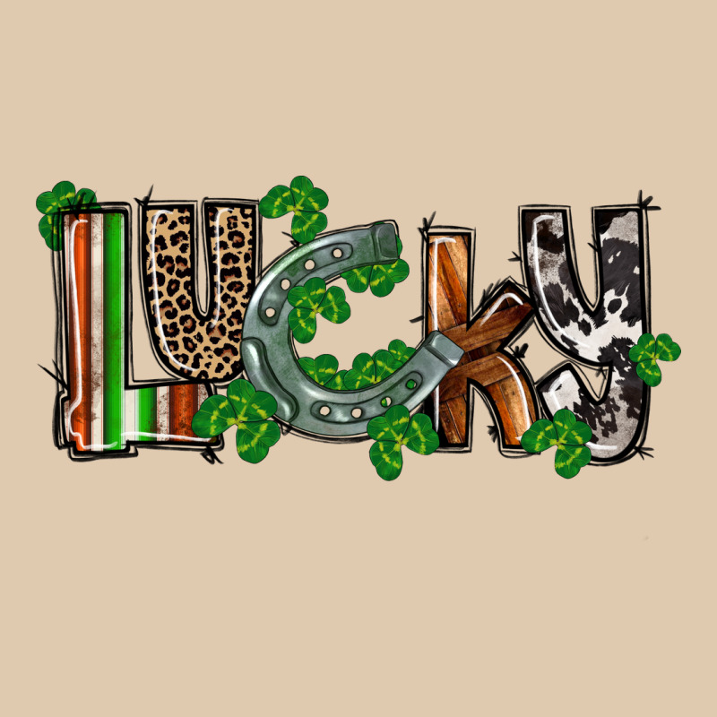 Lucky Horseshoe St. Patrick's Day Heavyweight Sweatshirt by CowGirlArtShop | Teevron