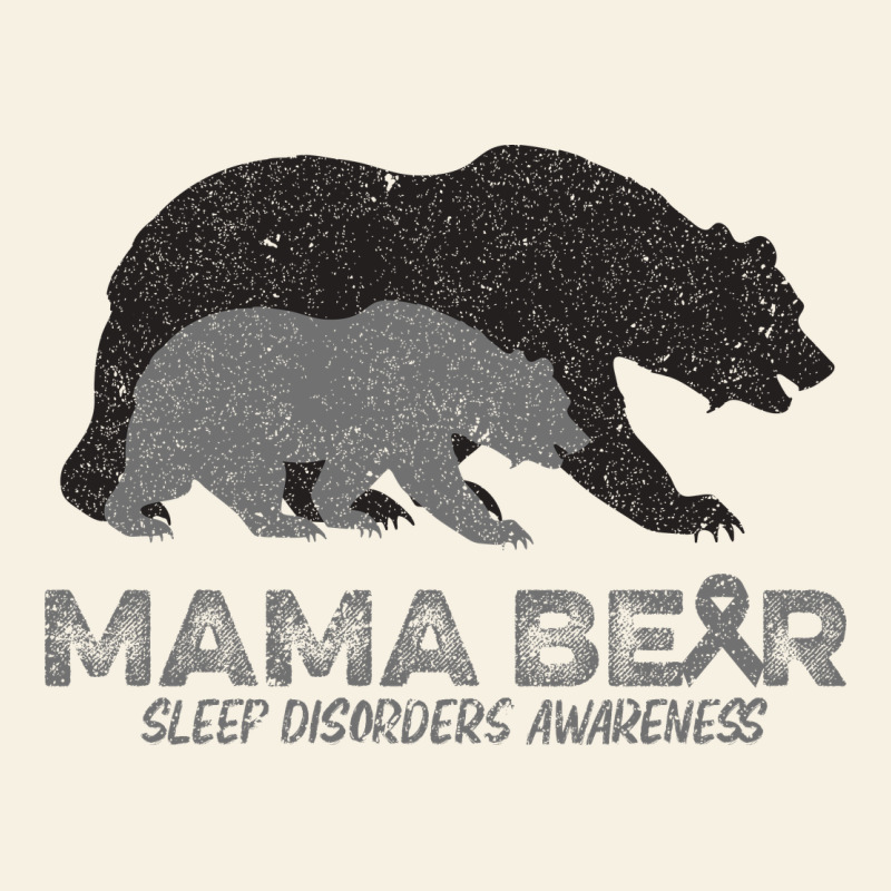 Mama Bear Sleep Disorders Awareness Vintage Tee by Bettercallsaul | Teevron