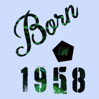 Born In 1958 Urban Heavy Tee | Teevron