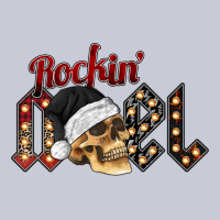 Rockin Noel Skull Heavyweight Hoodie | Teevron