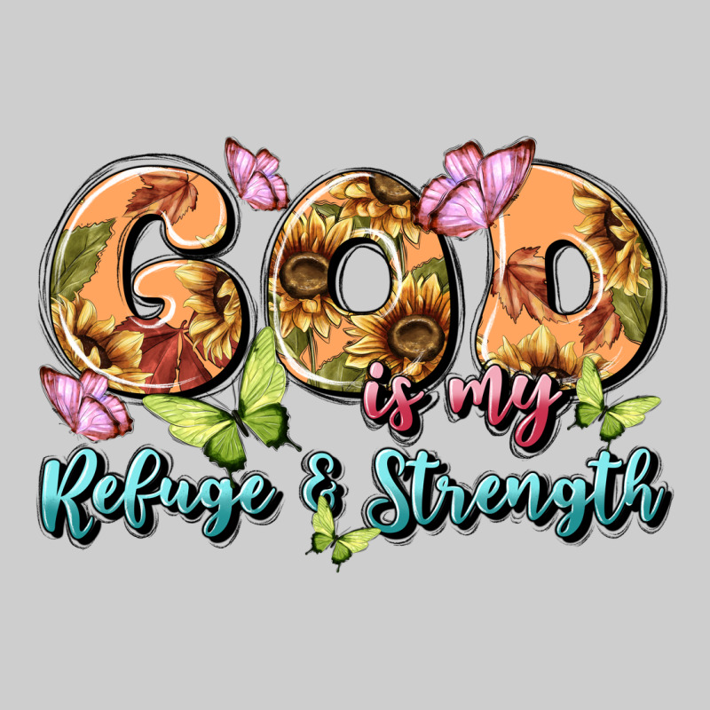 God Is My Refuge And Strength Premium Tee by MaliasSmallBusiness | Teevron