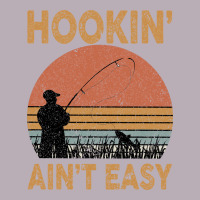 Hookin Ain T Easy Fishing Vintage Tee | Teevron