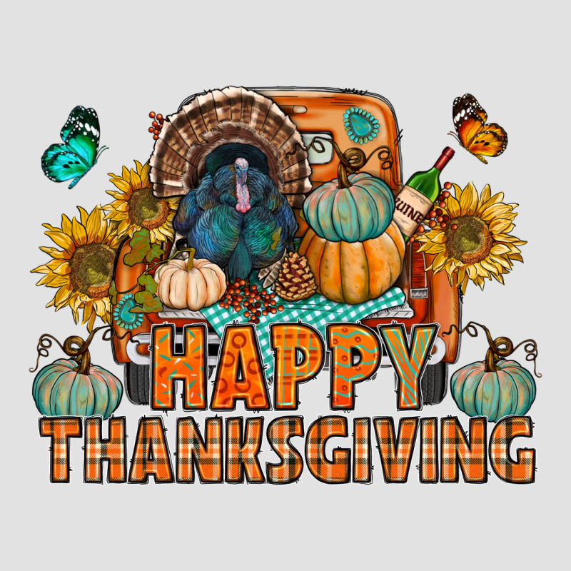 Happy Thanksgiving With Truck Bbs Premium Hoodie by BundleAndBundleShop | Teevron