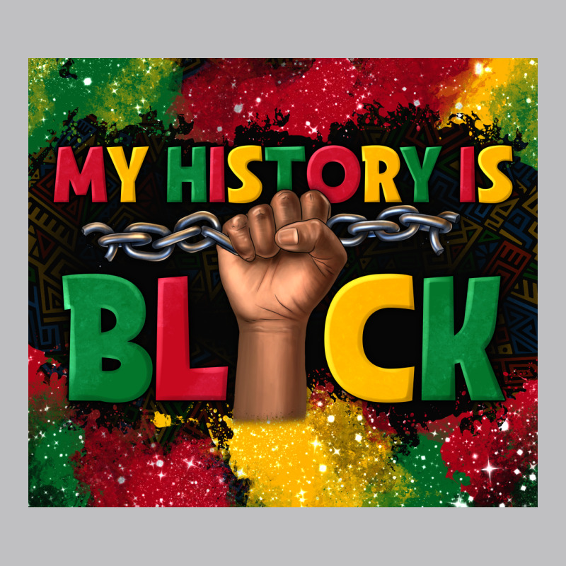 My History Is Black Long Sleeve Tee by TumblerDesignByShophia | Teevron