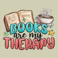 Books Are My Therapy Heavy Core Tee | Teevron