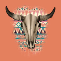 Western Aztec Bull Skull Classic Tee | Teevron