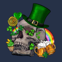 St Patrick's Day Boho Skull Premium Hoodie | Teevron