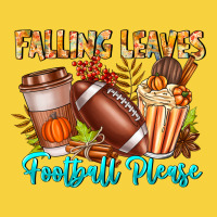 Falling Leaves Football Please Premium Sweatshirt | Teevron