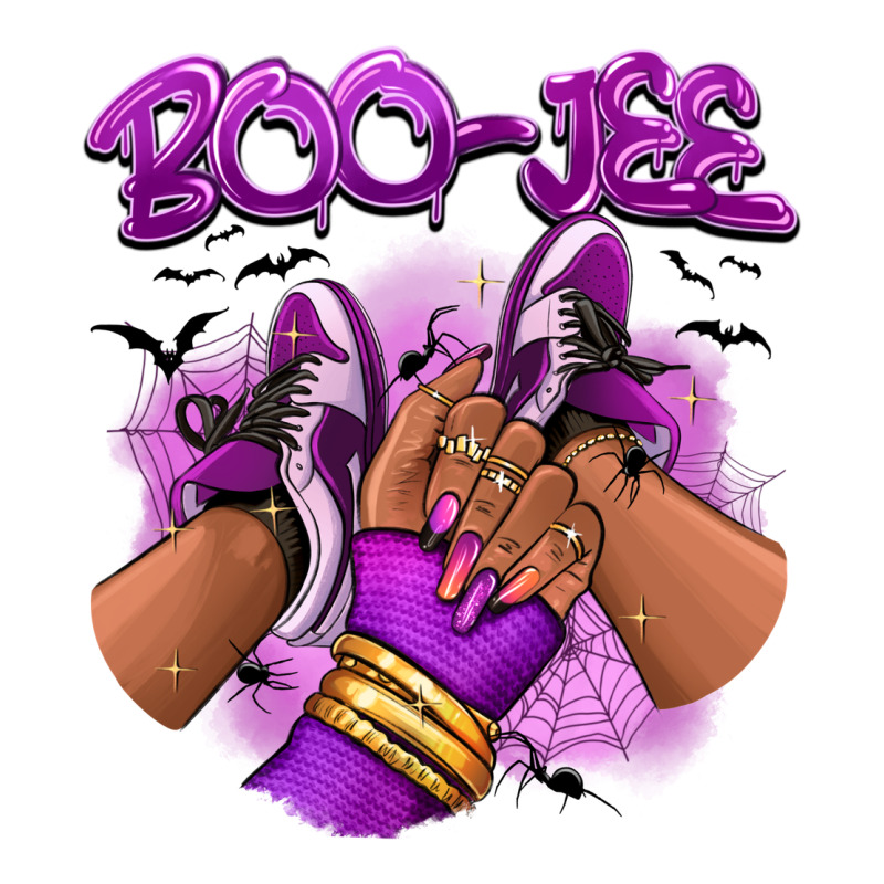 Boo-jee Halloween Afro Sneakers Premium Tee by RanaPortraitStore | Teevron