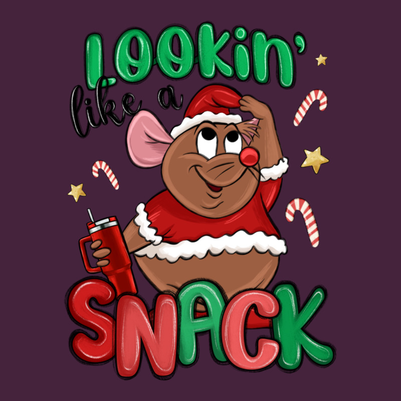 Lookin' Like A Snack Christmas Character Premium Tee by MaliasSmallBusiness | Teevron