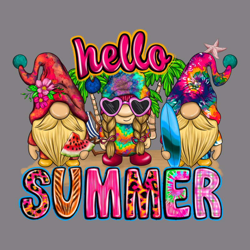 Hello Summer Gnome Heavyweight Hoodie by CowhideDigitalArt | Teevron