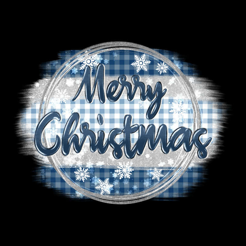 Merry Christmas Blue Heavy Core Tee by MaliasSmallBusiness | Teevron