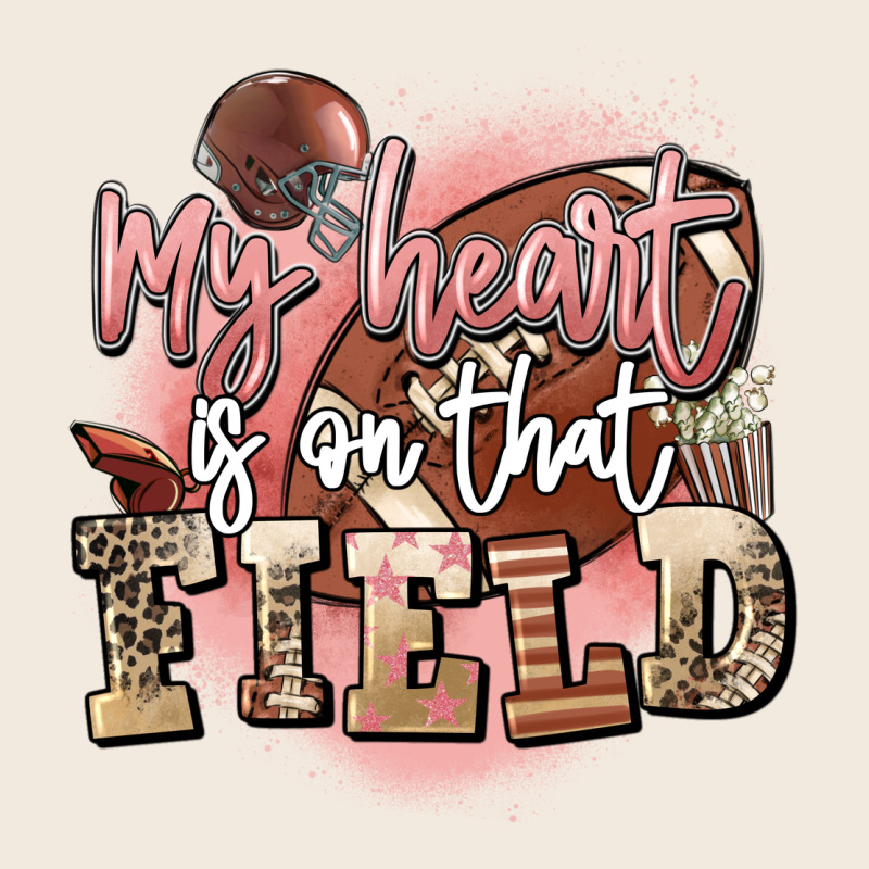My Heart Is On That Field Zipper Hoodie by FaDigitalArtStudio | Teevron