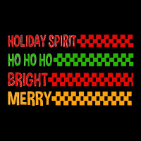 Holiday Spirit Hohoho Bright Merry Premium Tee | Teevron