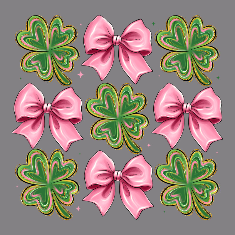 Clover Bow Heavyweight Hoodie by CowhideDigitalArt | Teevron