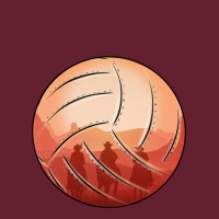 Cowboy Sunset Volleyball Classic Tee | Teevron