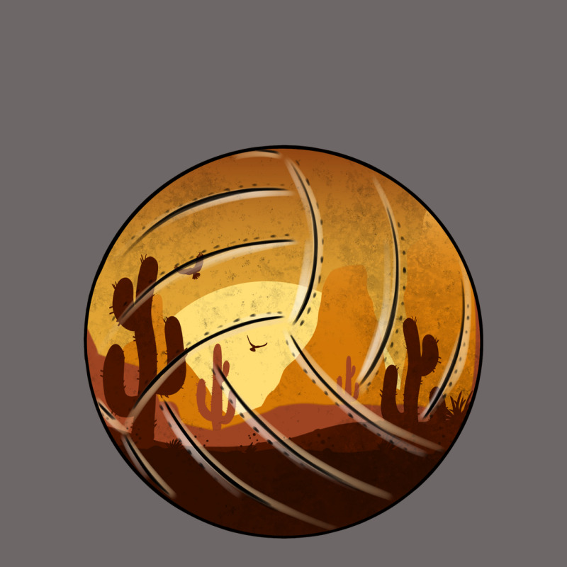 Desert Cactus Sunset Volleyball Classic Tee by Bettercallsaul | Teevron