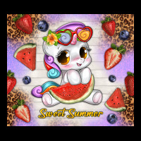 Sweet Summer Cute Unicorn Long Sleeve Tee | Teevron