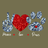 Peace Love Paws Vintage Hoodie | Teevron