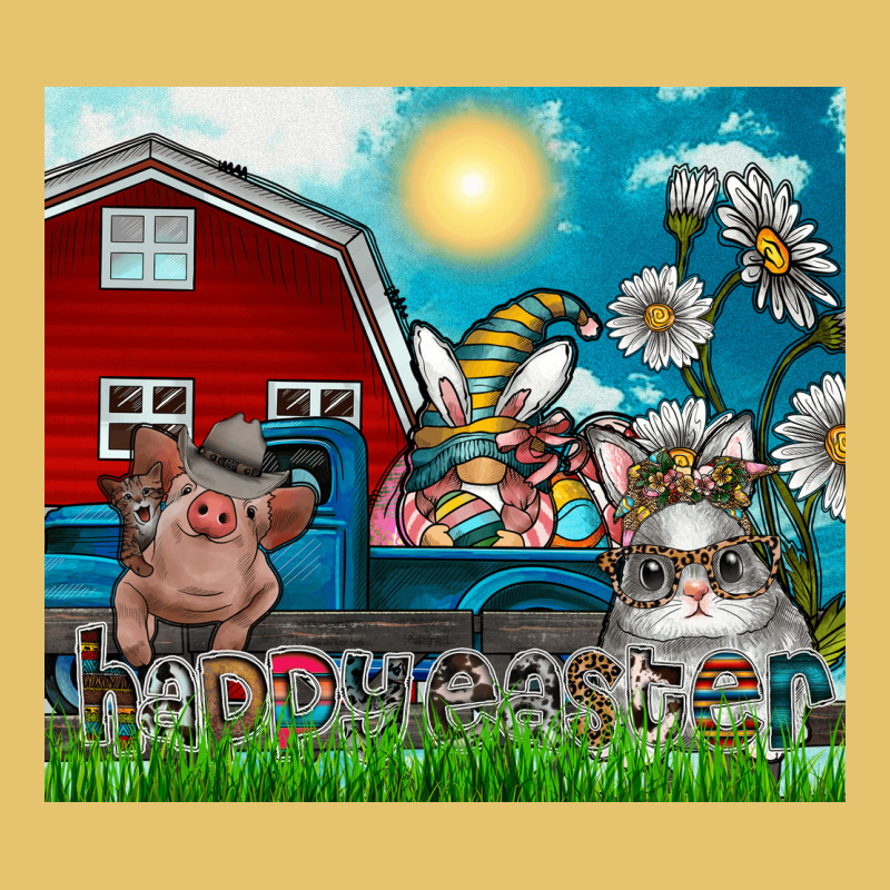 Happy Easter Premium Sweatshirt by CowhideDigitalArt | Teevron