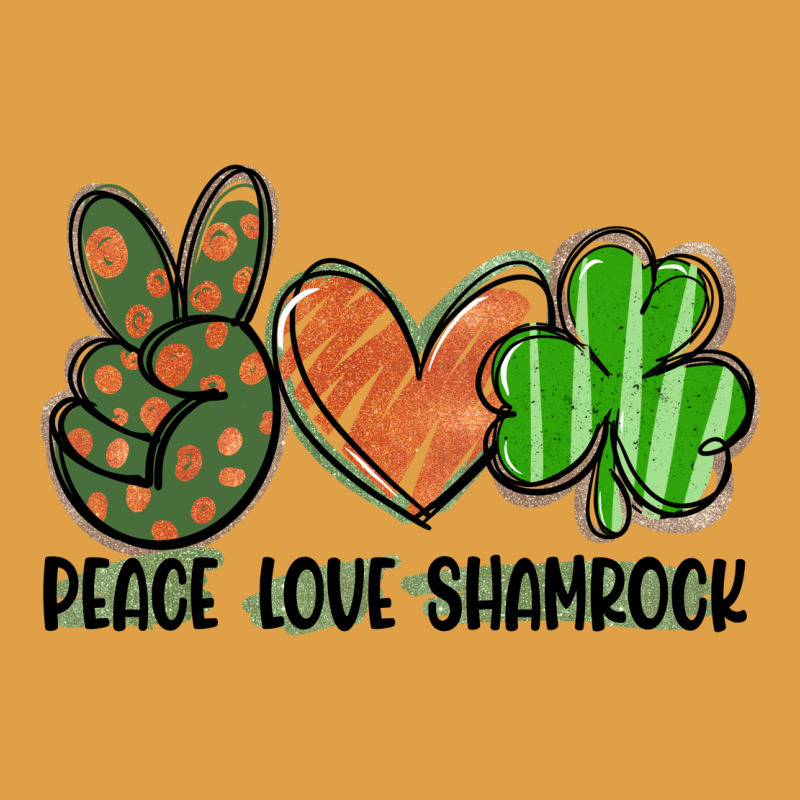 Peace Love Shamrock Premium Hoodie by FaDigitalArtStudio | Teevron