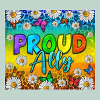 Lgbtq+ Proud Ally With Daisy Tumbler Zipper Hoodie | Teevron