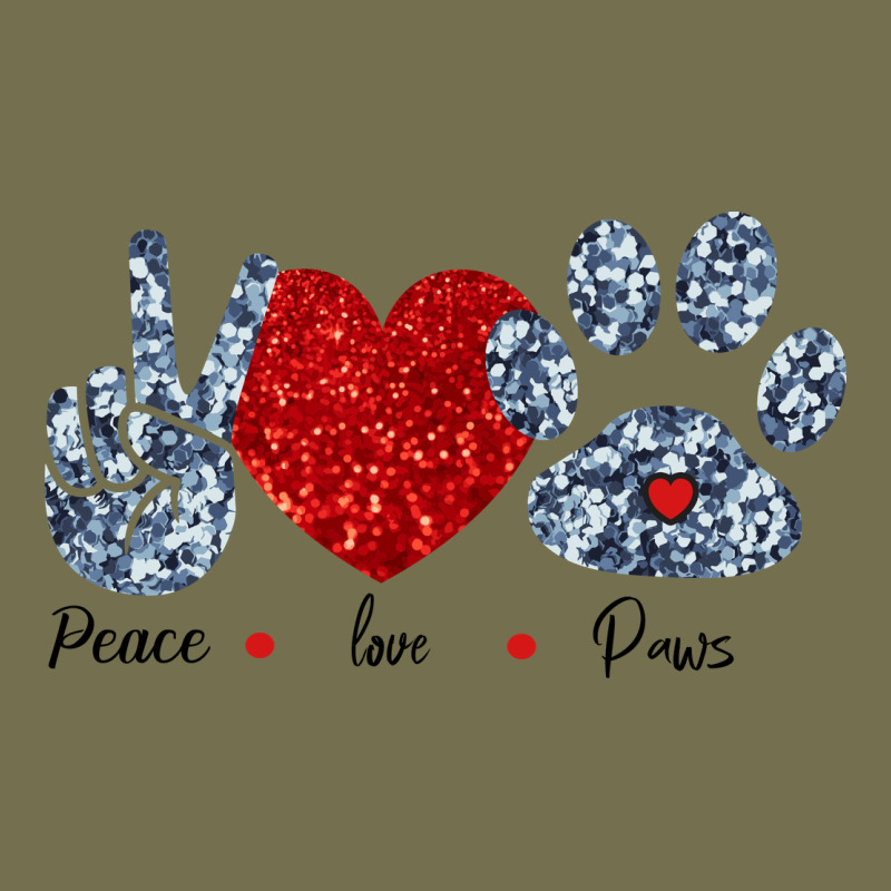 Peace Love Paws Vintage Hoodie by Bettercallsaul | Teevron