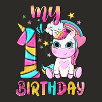 My 1 St Birthday With Little Cute Unicorn Heavy Core Tee | Teevron