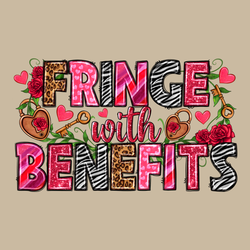 Fringe With Benefits Valentine's Day Long Sleeve Tee by HowdyJamesFarm | Teevron