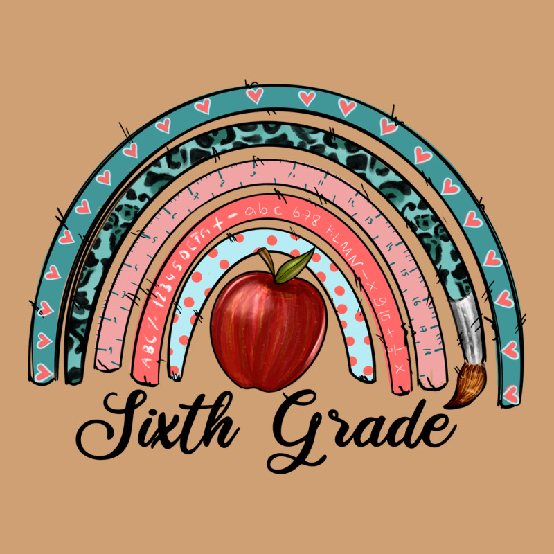Sixth Grade Rainbow Vintage Tee by RanaPortraitStore | Teevron