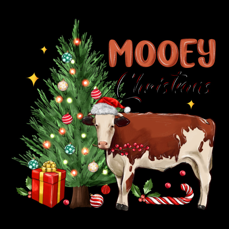 Mooey Christmas Heavy Core Tee by MaliasSmallBusiness | Teevron