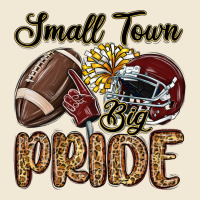 Small Town Big Pride Maroon Yellow Premium Tee | Teevron