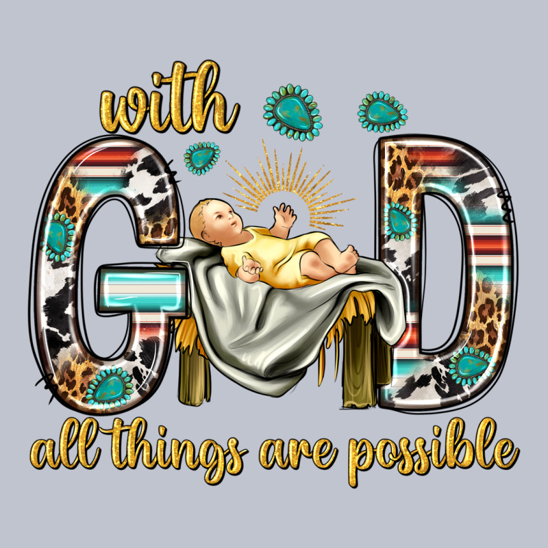 With God All Things Are Possible With Baby Jesus Bbs Premium Hoodie by BundleAndBundleShop | Teevron