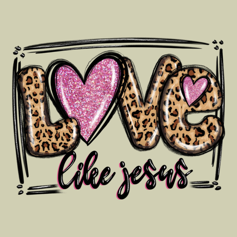 Love Like Jesus Heavy Core Tee by MaliasSmallBusiness | Teevron
