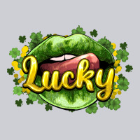 St. Patrick's Day Lips Lucky Heavyweight Sweatshirt | Teevron