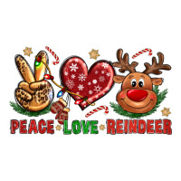 peace love reindeer christmas | Teevron